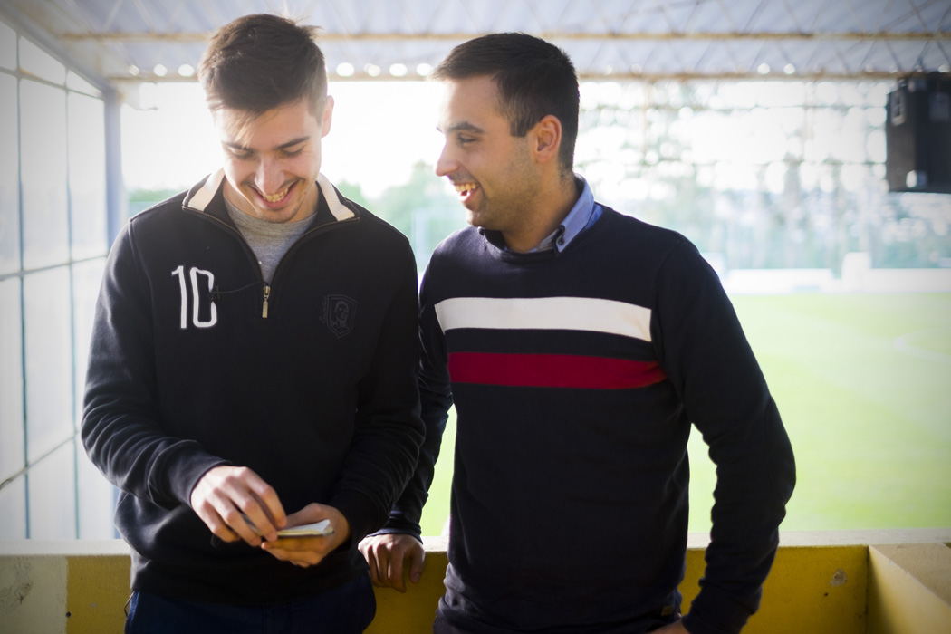 Carlos Bessa e Pedro Costa football manager