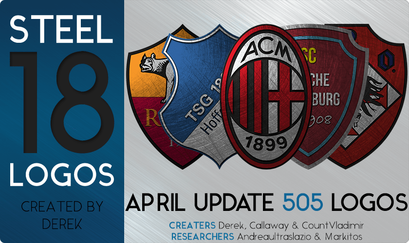 Steel 18 Logos Megapack