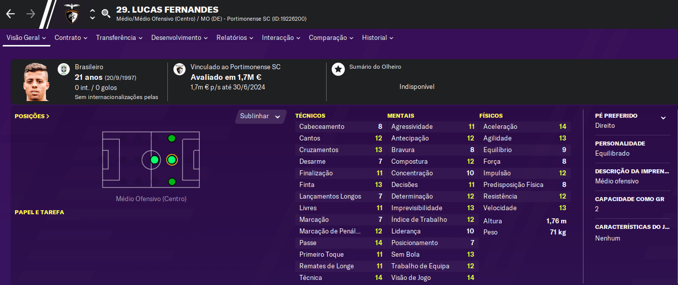 Portimonense Lucas Fernandes