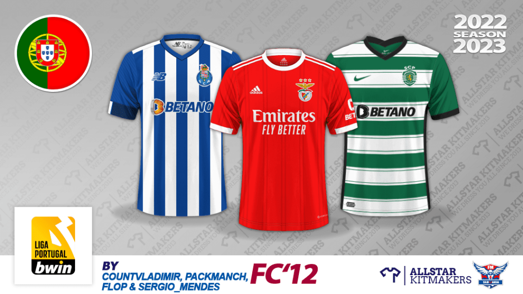 Kits de Portugal FM23: Liga Portugal