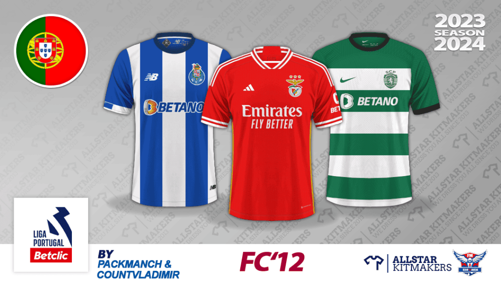 Kits de Portugal FM24: Liga Portugal