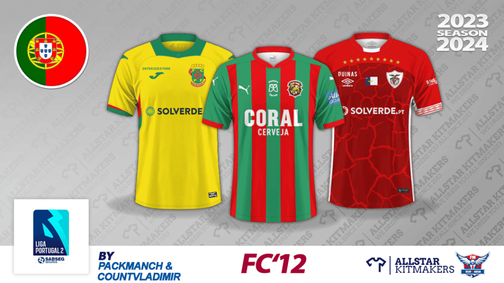 Kits de Portugal FM24: Liga Portugal 2