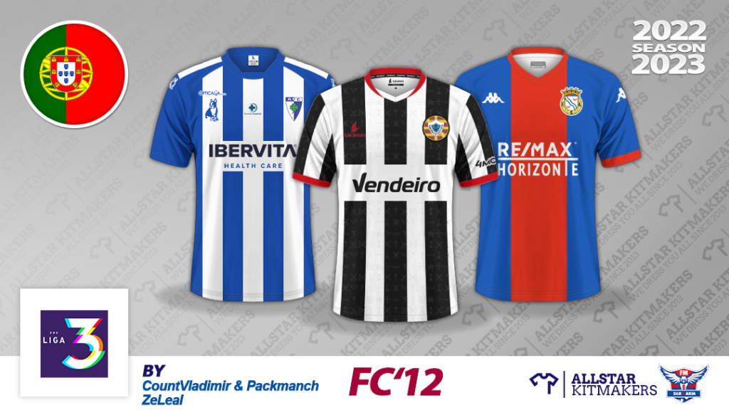 Kits de Portugal FM23: Liga 3