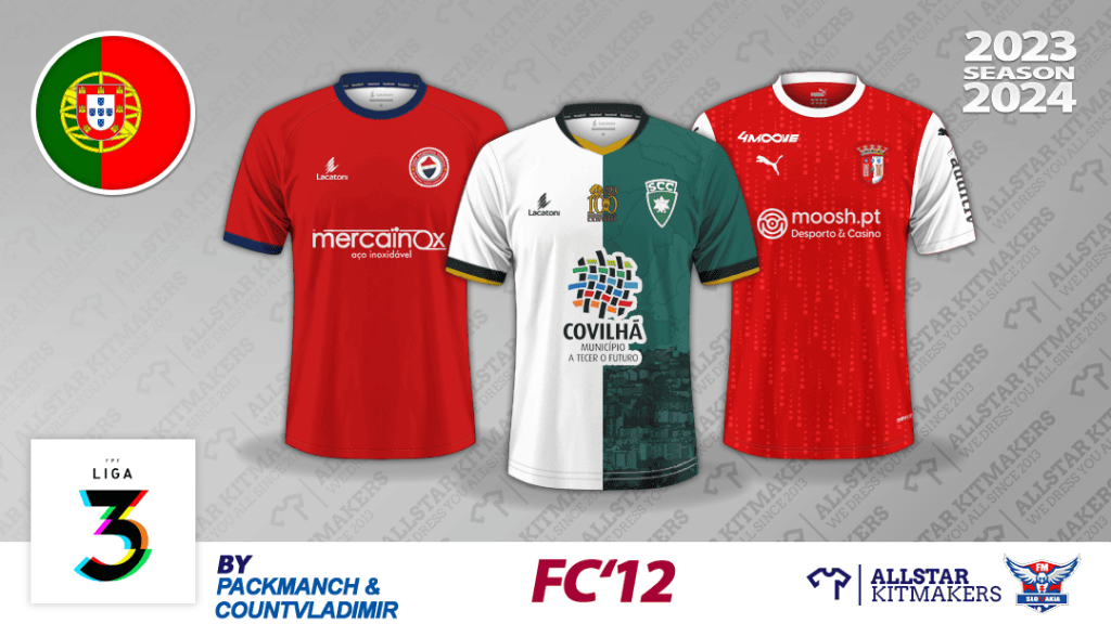 Kits de Portugal FM24: Liga 3