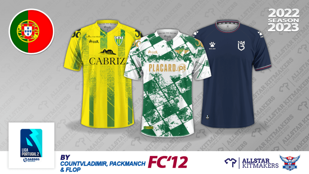 Kits de Portugal FM23: Liga Portugal 2