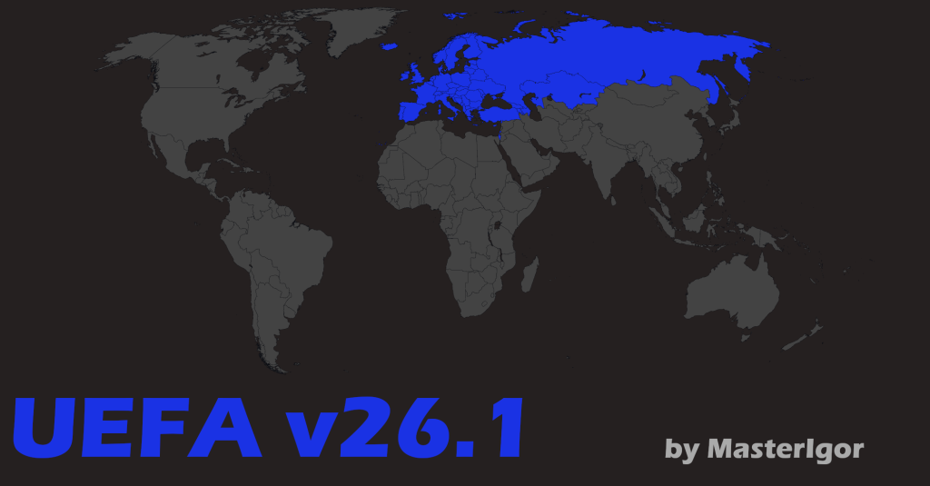 Ligas da UEFA para o FM26 por MasterIgor: imagem 1