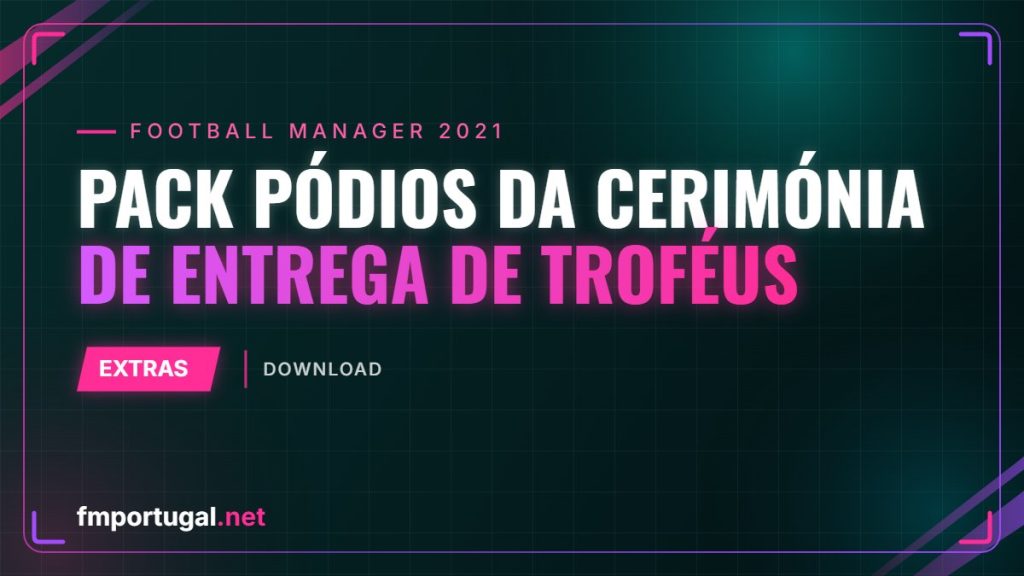 Pack pódios da cerimónia de entrega de troféus