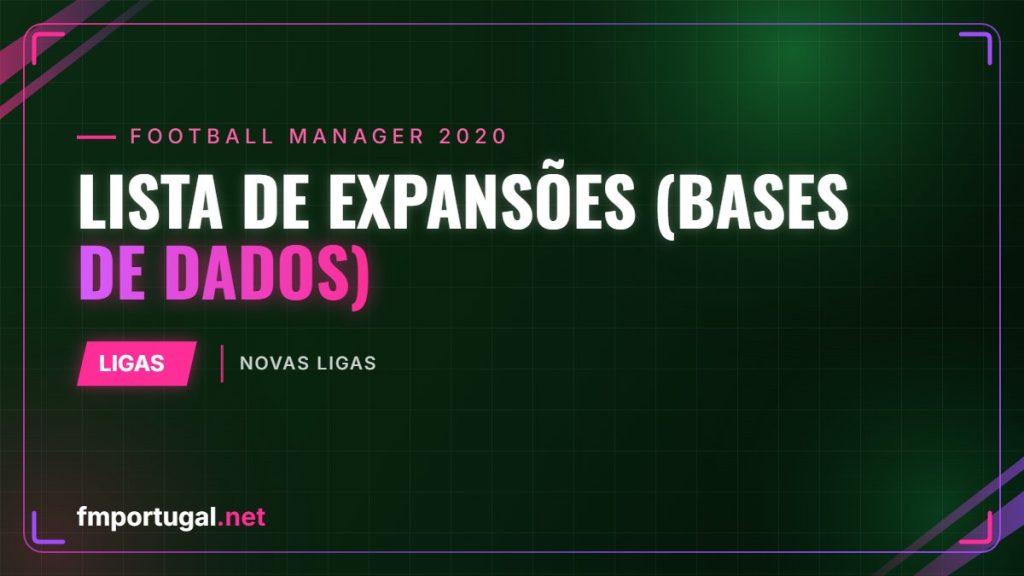 Lista de expansões (Bases de dados)