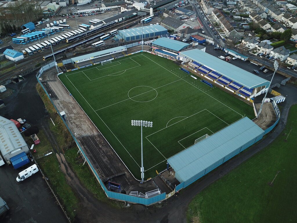 The Showgrounds, o estádio do Coleraine