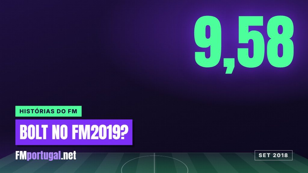 Usain Bolt no FM2019? O dia em que o homem mais rápido do mundo quis ser futebolista