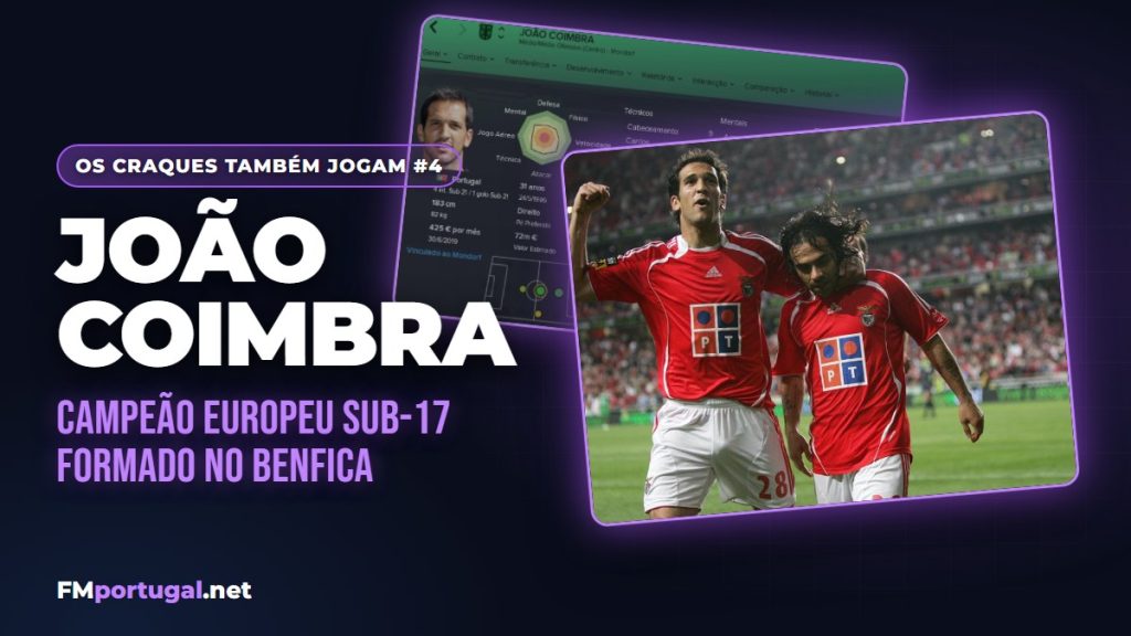 Os craques também jogam #4 João Coimbra