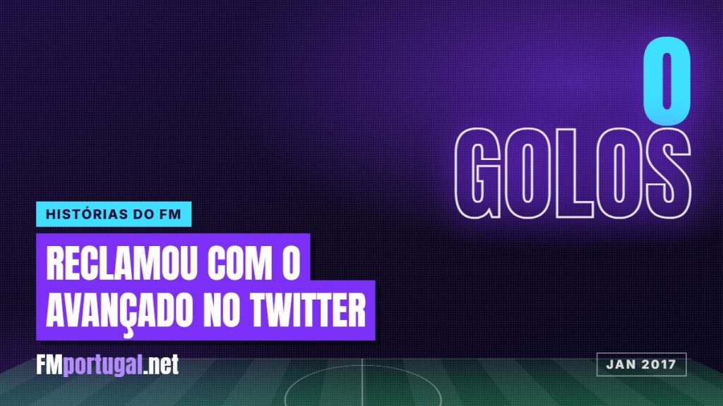 Pediu ao avançado do Lens, pelo Twitter, que marcasse mais golos no seu FM. E ele respondeu