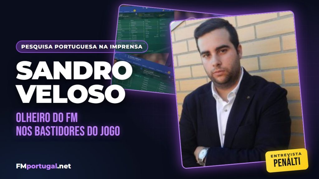 Pesquisa Portuguesa na Imprensa: Sandro Veloso entrevistado pelo Penálti