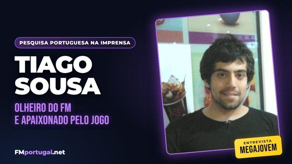 Pesquisa Portuguesa na Imprensa: Tiago Sousa entrevistado pela MegaJovem