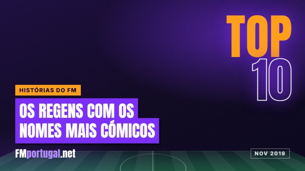Top 10: os regens com os nomes mais cómicos do FM