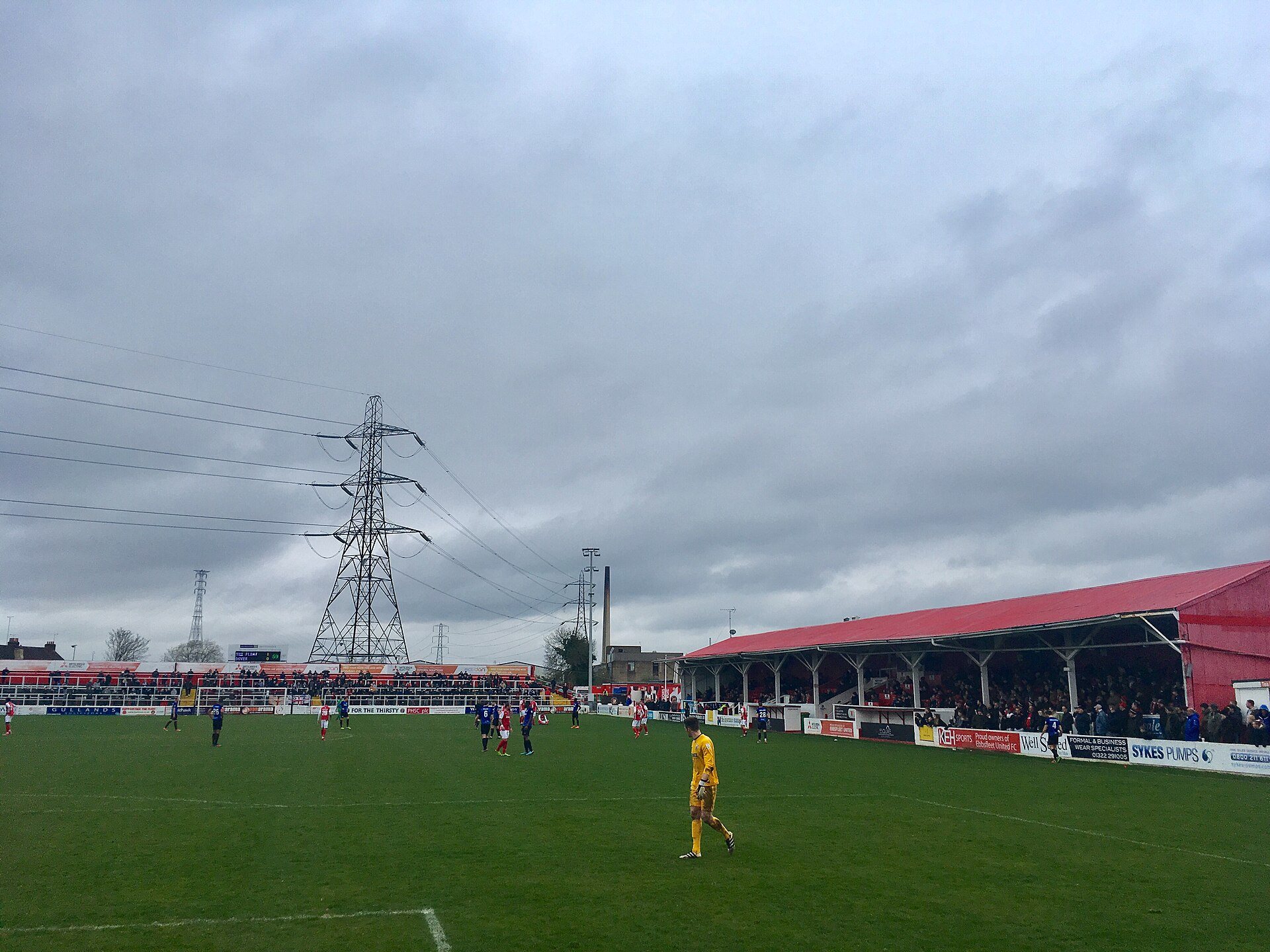Stonebridge Road, a casa do Ebbsfleet United