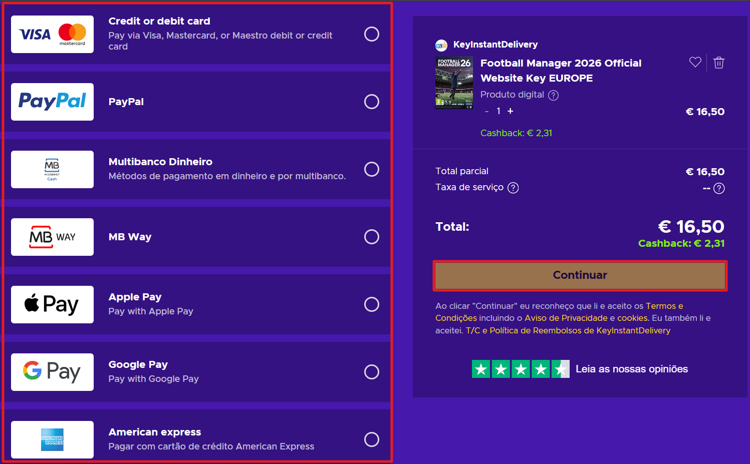 Comprar FM 2026 na ENEBA