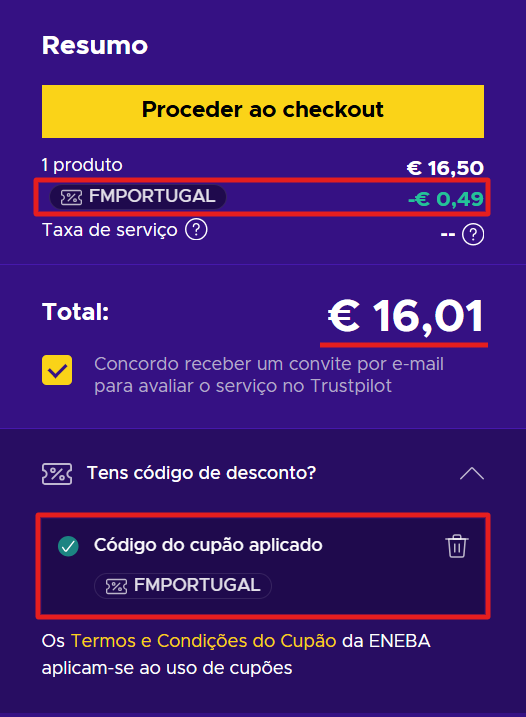 Comprar FM 2026 na ENEBA