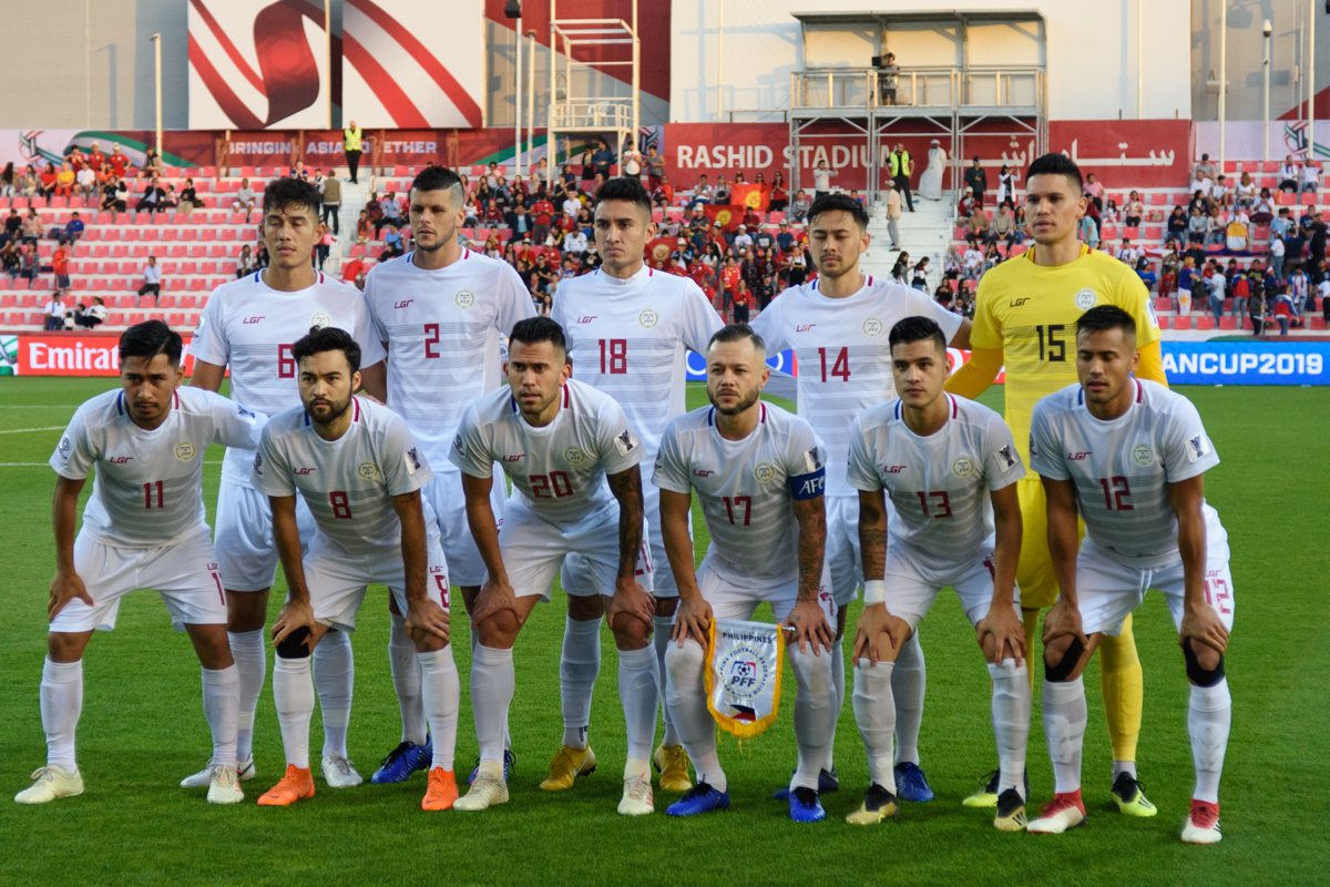 A seleção das Filipinas, os Azkals