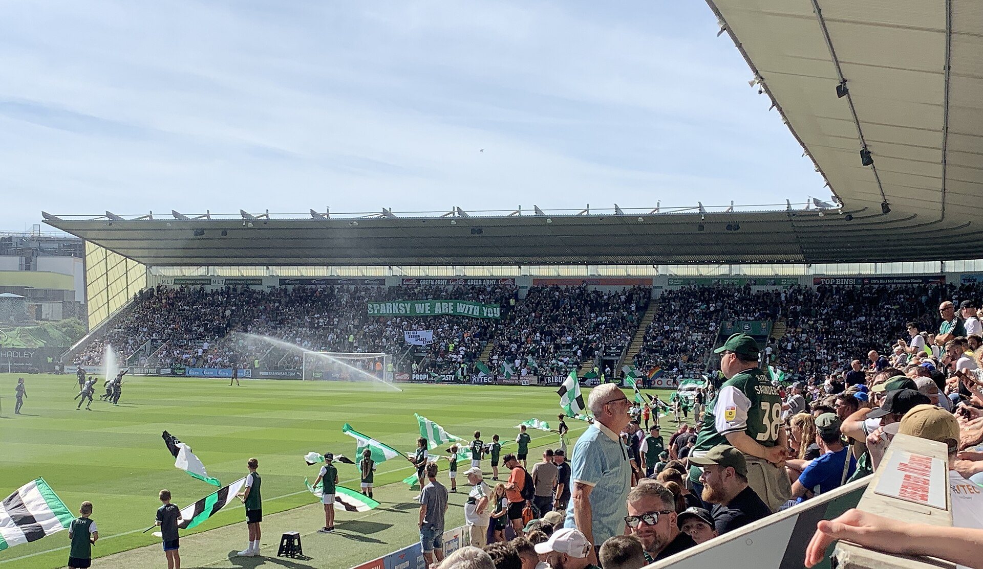 Home Park, a casa do Plymouth Argyle