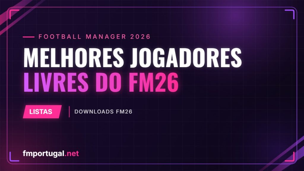 Melhores jogadores livres do FM26