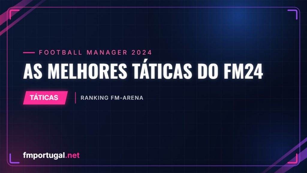 As melhores táticas do FM24 – Ranking FM-Arena