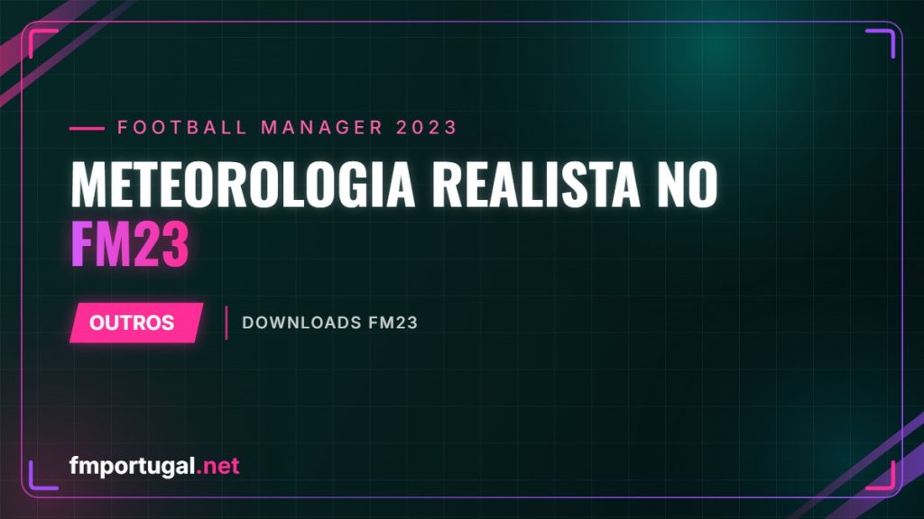Meteorologia realista no FM23