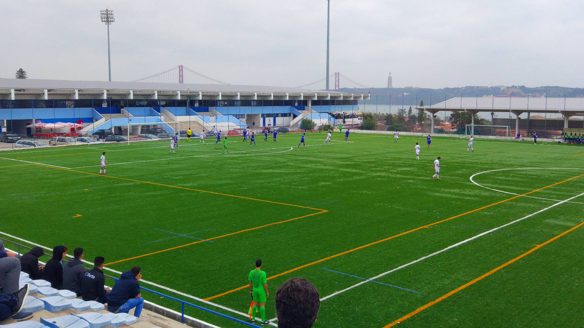 Jogo de futebol em Portugal